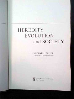 heredity evolution society Michael Lerner science book