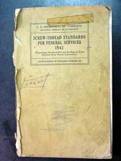 screw thread standards federal services vintage book screw thread standards federal services vintage book