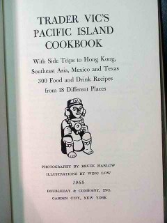 trader vics pacific island cookbook food drink recipes trader vics pacific island cookbook food drink recipes