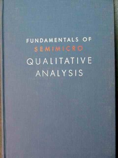 semimicro qualitative analysis kelsey dietrich fundamentals book