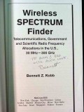 wireless spectrum finder bennett kobb radio frequency signed book wireless spectrum finder bennett kobb radio frequency signed book