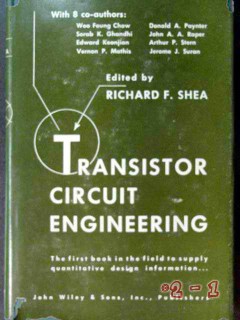 transistor circuit engineering richard shea receiver radio book