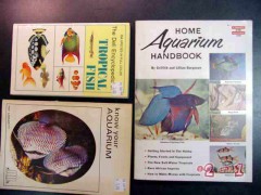 tropical fish home aquarium handbook 3 books  tropical fish home aquarium handbook 3 books