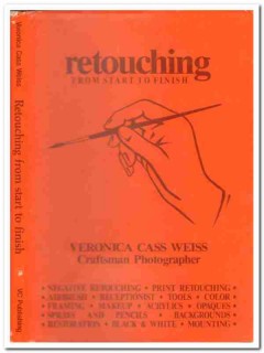 retouching from start to finish veronica weiss signed photo book