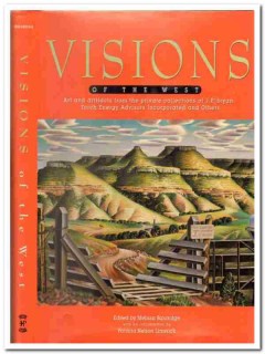 visions of the west signed j.p. bryan private art collection book visions of the west signed j.p. bryan private art collection book