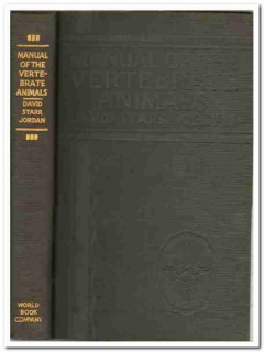 manual of vertebrate animals david starr jordan vintage book manual of vertebrate animals david starr jordan vintage book