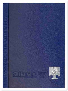 university of st thomas houston texas tx 1977 summa yearbook