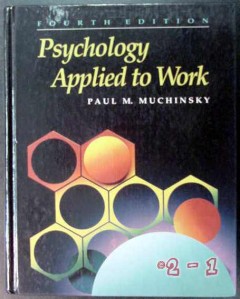 psychology applied to work paul muchinsky personnel book psychology applied to work paul muchinsky personnel book