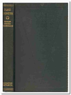plane geometry foberg morgan and breckenridge vintage math book