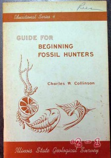 guide for beginning fossil hunters charles collinson vintage book  guide for beginning fossil hunters charles collinson vintage book