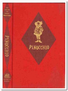 pinocchio around the world treasures italy carlo collodi vintage book