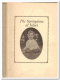 spring time of juliet by juliet frazier vintage book