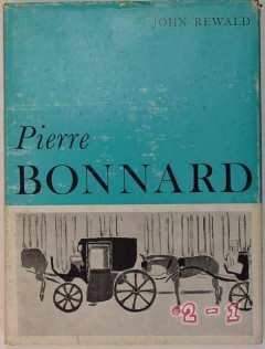 pierre bonnard john rewald paintings drawings watercolors art book pierre bonnard john rewald paintings drawings watercolors art book