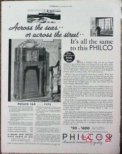 philco radio 1934 16x remote control lowboy radio vintage ad philco radio 1934 16x remote control lowboy radio vintage ad