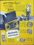 motorola radio 1949 portable models 5a9 59l12 69l11 vt73 vintage ad motorola radio 1949 portable models 5a9 59l12 69l11 vt73 vintage ad