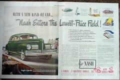 nash 1941 new kind of car enters low price field automobile vintage ad