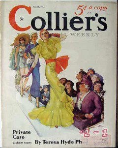 colliers 1934 janice wathen fashion show runway cover print colliers 1934 janice wathen fashion show runway cover print