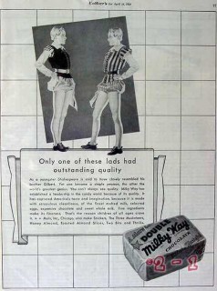 mars inc 1934 one lads outstanding quality milky way candy vintage ad mars inc 1934 one lads outstanding quality milky way candy vintage ad