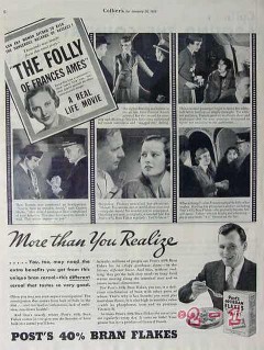 general foods 1934 more than you realize post bran cereal vintage ad