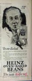 h j heinz company 1926 taste is the test oven baked beans vintage ad