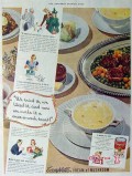 campbells soup 1940 we tried it cream of mushroom vintage ad