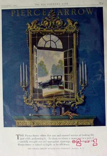 pierce-arrow 1917 buffalo ny automobile car vintage ad