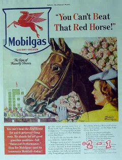 socony vacuum oil company 1940 you cant beat that red horse vintage ad socony vacuum oil company 1940 you cant beat that red horse vintage ad