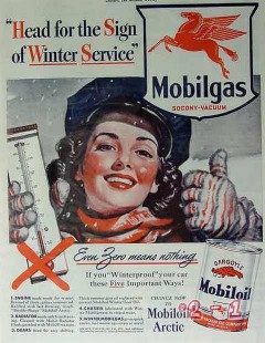 socony vacuum oil company 1940 winter service mobilgas vintage ad socony vacuum oil company 1940 winter service mobilgas vintage ad