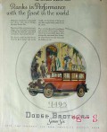 dodge brothers 1928 senior six automobile car vintage ad