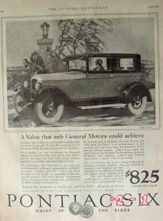 oakland motor car company 1926 value general motors achieve vintage ad