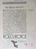 rolls-royce 1924 pall-mall phaeton automobile car vintage ad