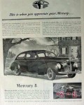 ford motor company 1940 appreciate your mercury 8 car vintage ad ford motor company 1940 appreciate your mercury 8 car vintage ad