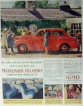 studebaker 1941 champion custom sedan car vintage ad