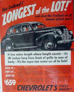 chevrolet 1940 longest of lot liveliest lowest priced car vintage ad chevrolet 1940 longest of lot liveliest lowest priced car vintage ad