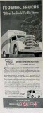 federal motor truck 1940 famous-barr deliver goods stores vintage ad
