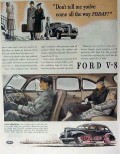 ford motor company 1940 youve come all the way today v8 car vintage ad ford motor company 1940 youve come all the way today v8 car vintage ad