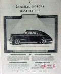 pontiac 1941 gm masterpiece streamliner torpedo coupe car vintage ad