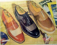 general shoe corp 1953 jarman miracle mesh cool nylon men vintage ad general shoe corp 1953 jarman miracle mesh cool nylon men vintage ad