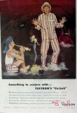 textron 1949 conjure with casbah pajamas boxers art siebel vintage ad