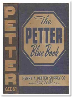 henry a petter supply company vintage equipment catalog book henry a petter supply company vintage equipment catalog book