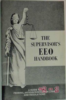 supervisors eeo handbook anti-discrimination laws guide book supervisors eeo handbook anti-discrimination laws guide book