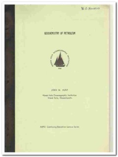geochemistry of petroleum john hunt gulf of mexico oil book