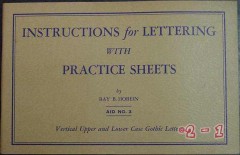 instructions for lettering practice sheets ray hobein book instructions for lettering practice sheets ray hobein book