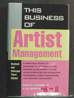 this business of artist management musician managers publishers book