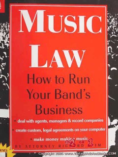 music law how to run your bands business richard stim agents book music law how to run your bands business richard stim agents book