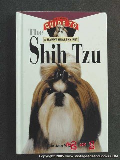 shih tzu healthy pet animal behavior dog owners guide book