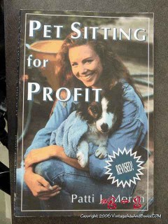 pet sitting for profit patti moran professional dog cat book