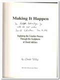making it happen sculptures of david adickes signed book making it happen sculptures of david adickes signed book