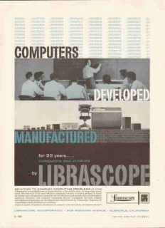 Librascope Inc 1959 Vintage Ad Oil Computers Developed Manufactured Librascope Inc 1959 Vintage Ad Oil Computers Developed Manufactured