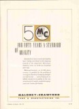 Maloney-Crawford Tank Mfg Company 1959 Vintage Ad Oil 50th Anniversary Maloney-Crawford Tank Mfg Company 1959 Vintage Ad Oil 50th Anniversary